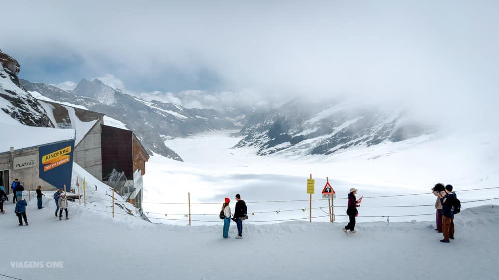 Como Chegar no Jungfraujoch, Topo da Europa