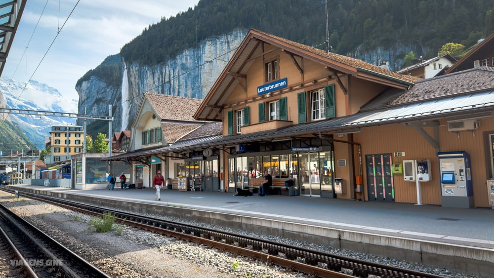 Como Chegar no Jungfraujoch: Estação de Interlaken