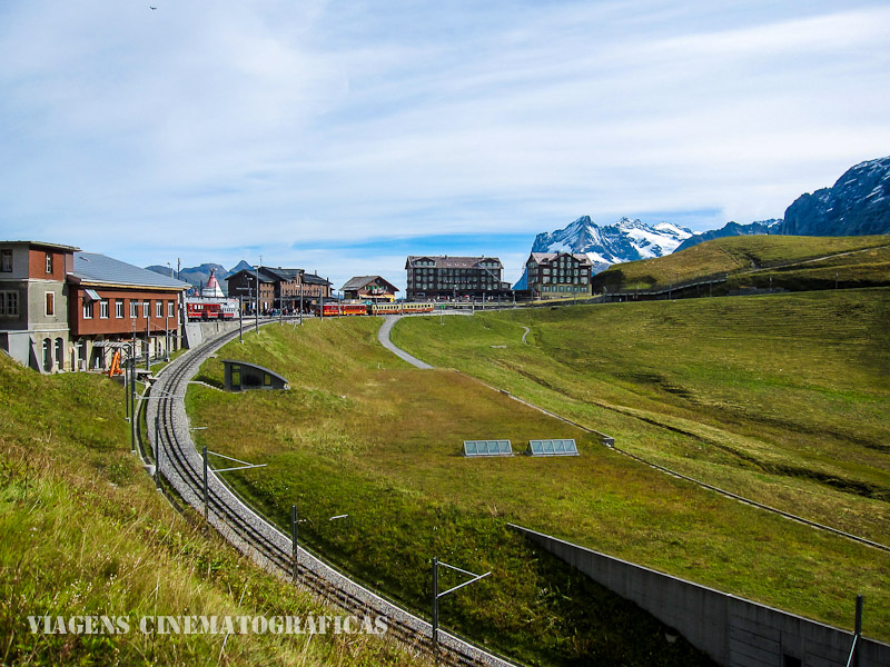 Estação de Kleine Scheidegg Suíça