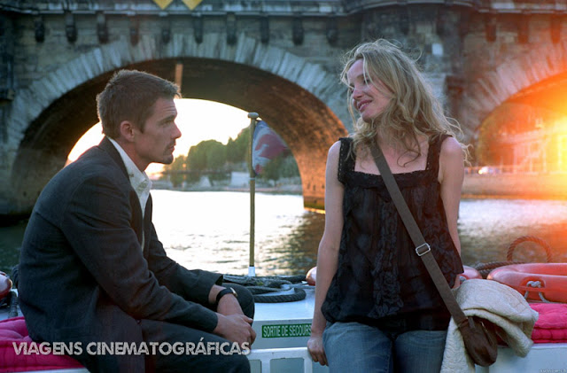 A Paris do filme Antes do Pôr do Sol: às margens do Rio Sena