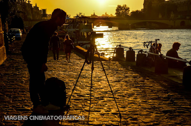 A Paris do filme Antes do Pôr do Sol: às margens do Rio Sena