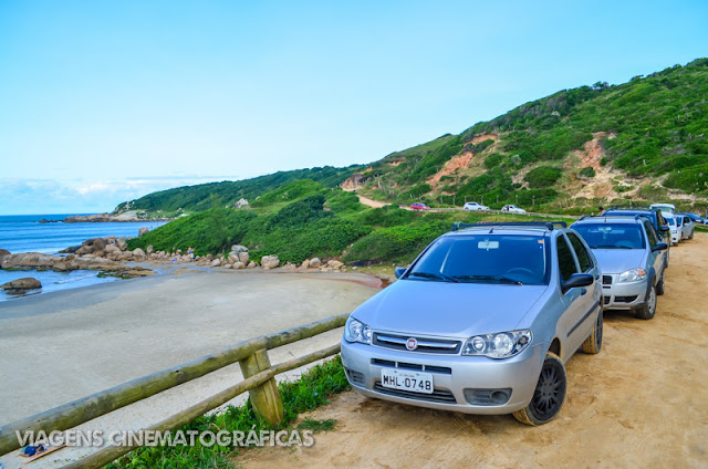 Praia do Rosa Carro Estacionamento