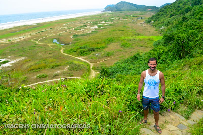 Ilha do Mel: Trilha de Nova Brasília até Encantadas