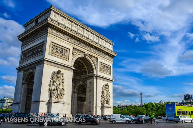 Paris - Os Melhores Pontos Turísticos: Arco do Triunfo