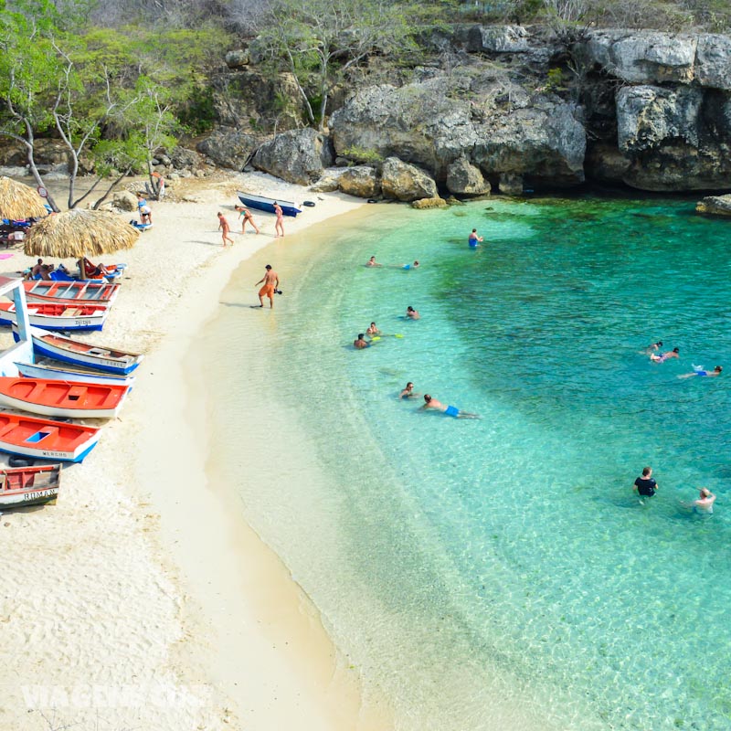 O que fazer em Curacao Dicas e Roteiro de Viagem: Playa Lagun