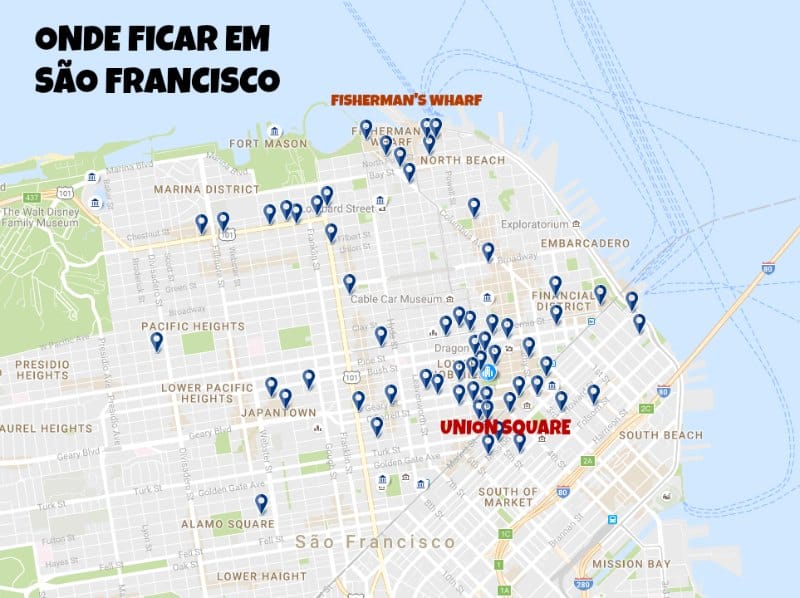 San Francisco Dicas: Onde Ficar em São Francisco