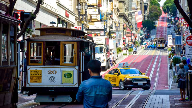 San Francisco - Como se Locomover sem Carro: Bondes, Ônibus Hop-on Hop-Off, Uber