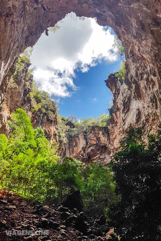 Parque Nacional Cavernas do Peruaçu: Gruta do Janelão