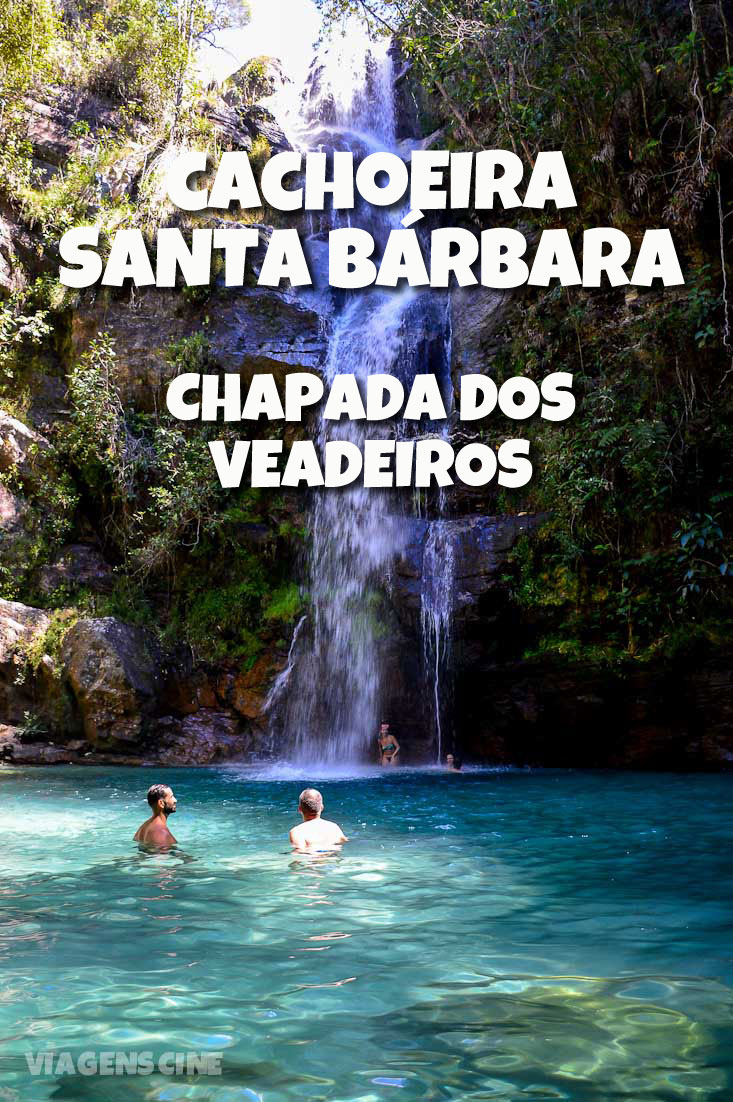 Cachoeira Santa Bárbara e Cachoeira da Capivara: Chapada dos Veadeiros, Cavalcante