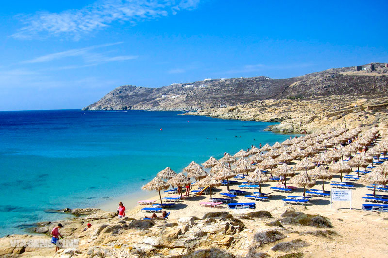 Melhores Praias do Mundo: Elia Beach, Mykonos