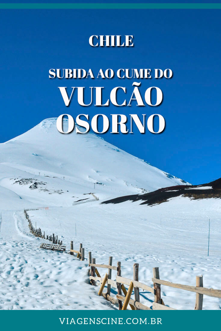 Como é a subida de teleférico até o cume do Vulcão Osorno, na região dos Lagos Andinos #Chile #PuertoVaras #Osorno #Vulcao #Viagem