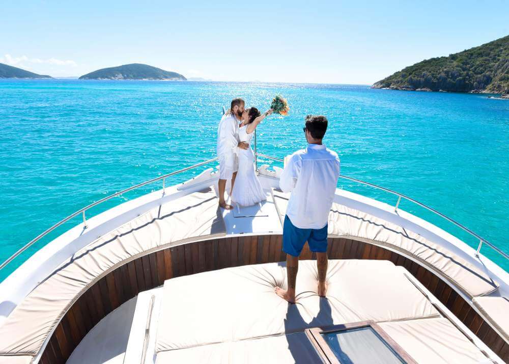 Passeio de Barco em Arraial do Cabo e Renovação de Votos