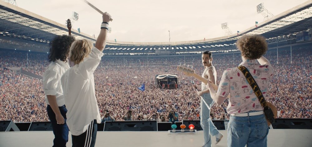 Bohemian Rhapsody emociona com trajetória da banda Queen e de Freddie Mercury