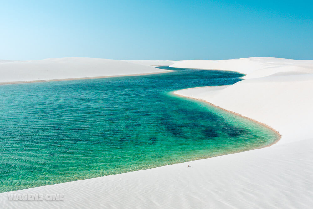 O que fazer em Barreirinhas - Lençóis Maranhenses: Lagoa Azul e Rio Preguiças