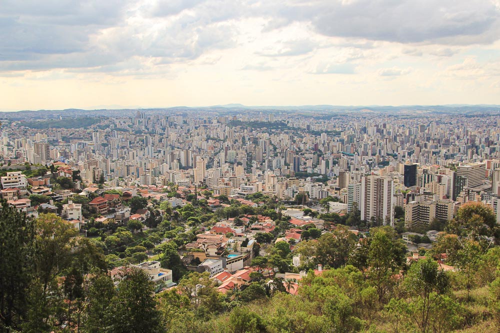 O que fazer em Belo Horizonte - 12 Pontos Turísticos para Visitar: Vista do Mirante do Mangabeiras