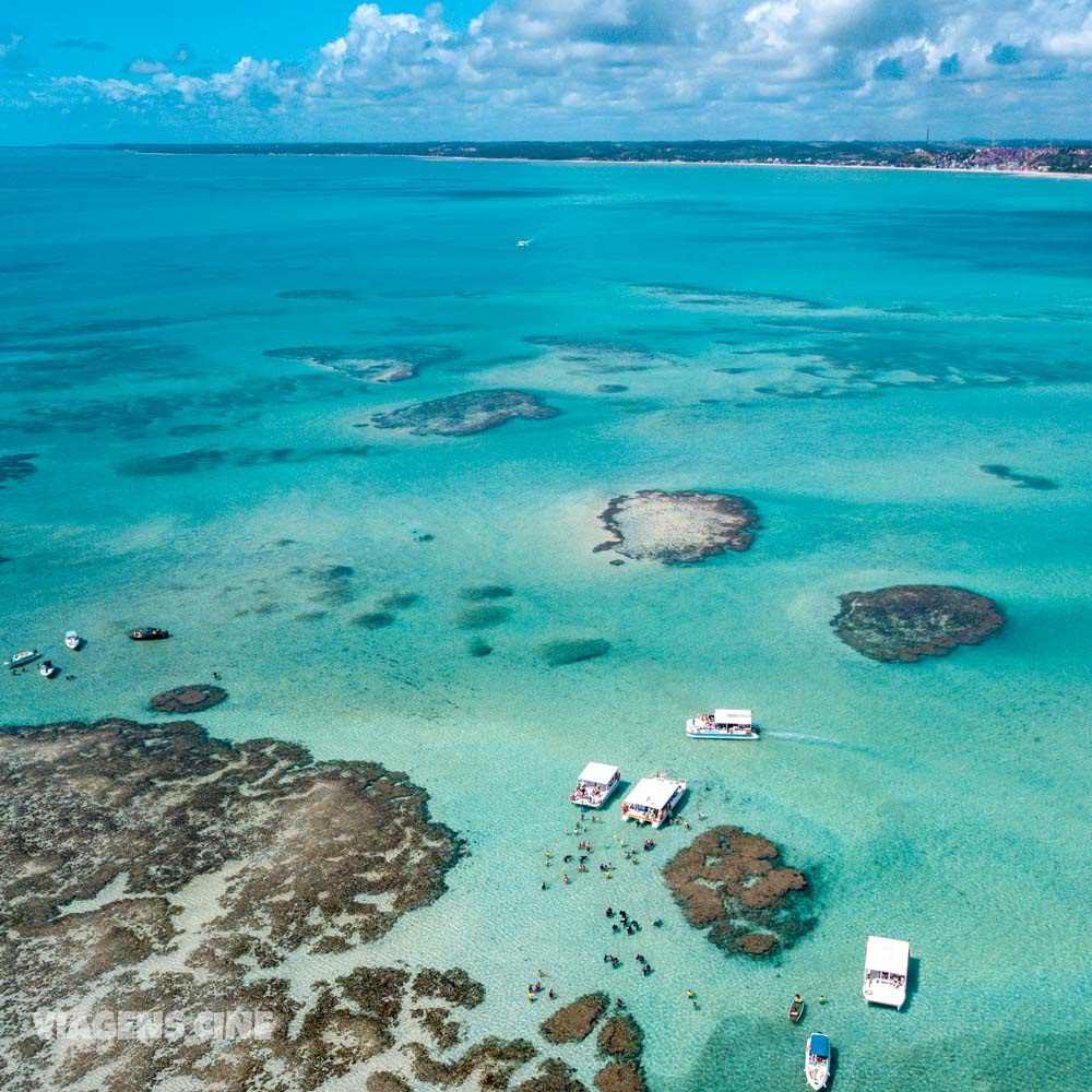 Costa dos Corais: um roteiro de viagem repleto de piscinas naturais