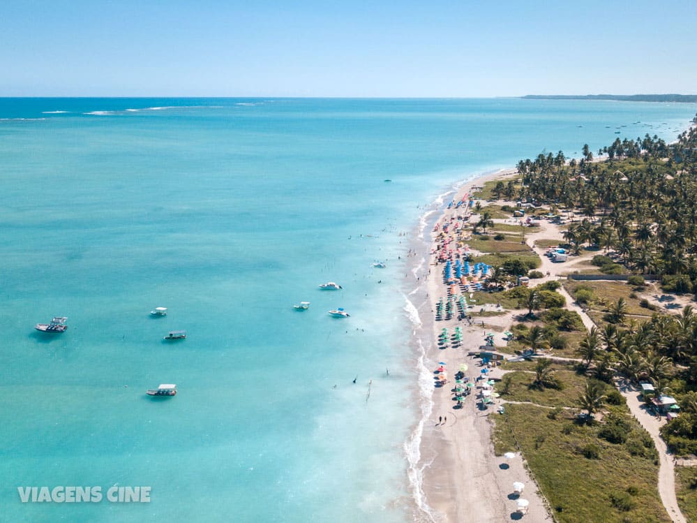 10 Melhores Praias do Nordeste Brasileiro - Praia de Antunes, Alagoas