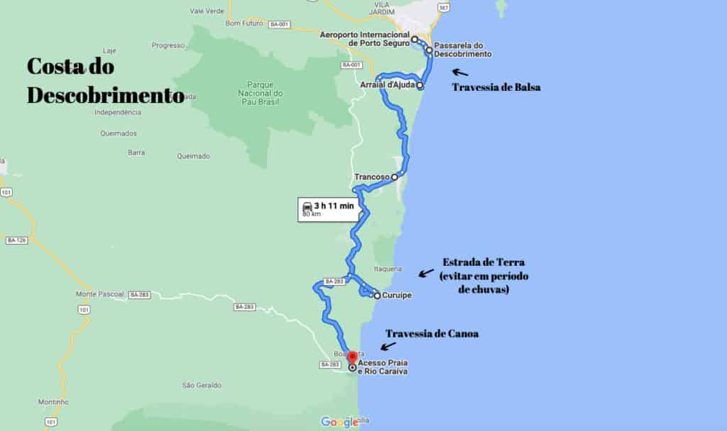 O que fazer na Bahia: Roteiro de Viagem - Costa do Descobrimento
