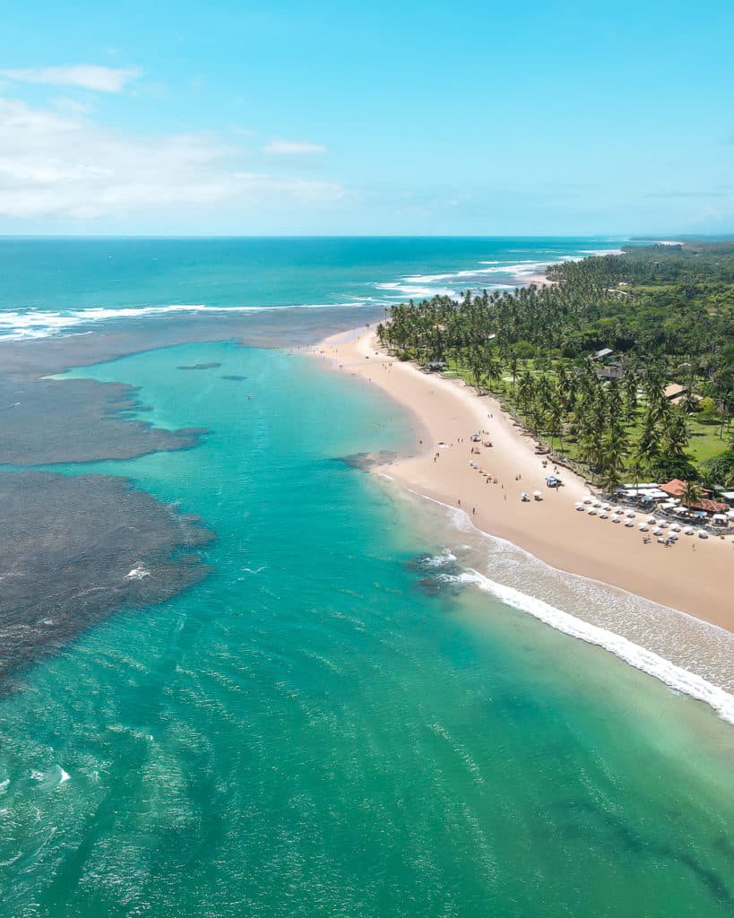 O que fazer em Maraú, Bahia: Praia de Taipu de Fora e Barra Grande