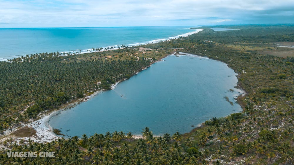 Península de Maraú: Lagoa Azul