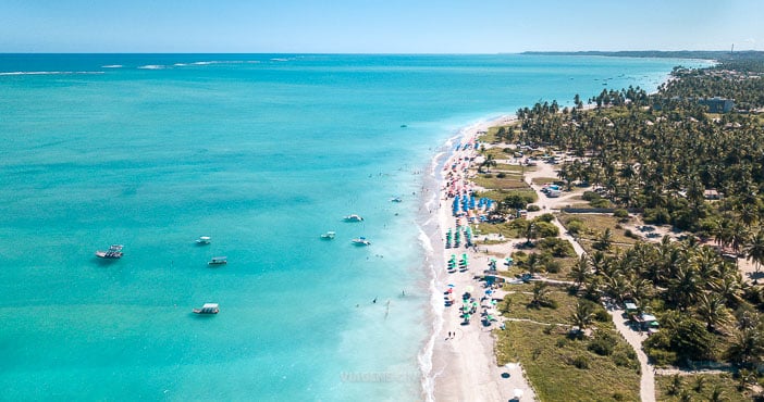 O que fazer em Maragogi Alagoas: Melhores Praias - Praia de Antunes