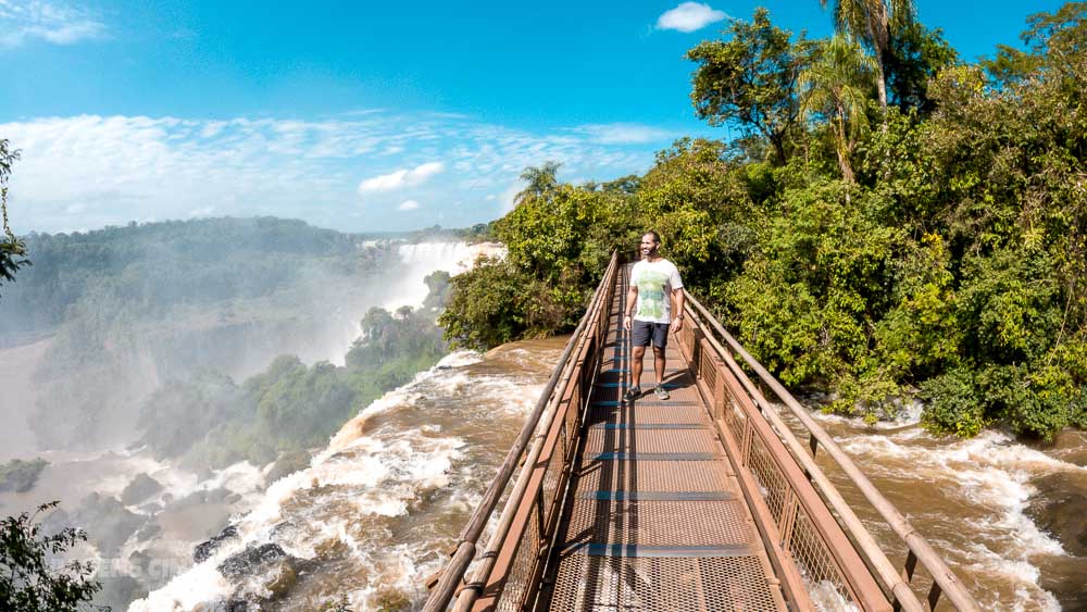 Cataratas do Iguaçu, Lado Argentino: Passeio Superior