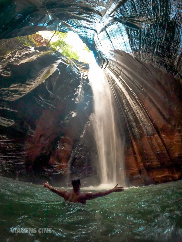 O que fazer na Chapada das Mesas: Pedra Caída e Cachoeira do Santuário