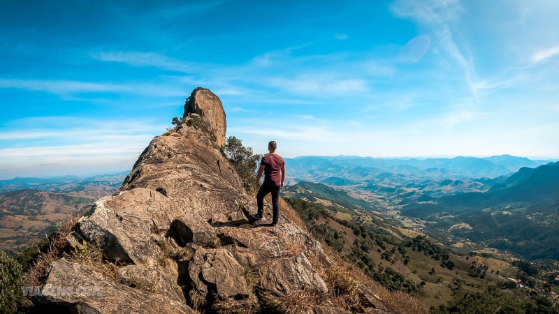 São Bento do Sapucaí SP: O que Fazer - Pedra do Baú