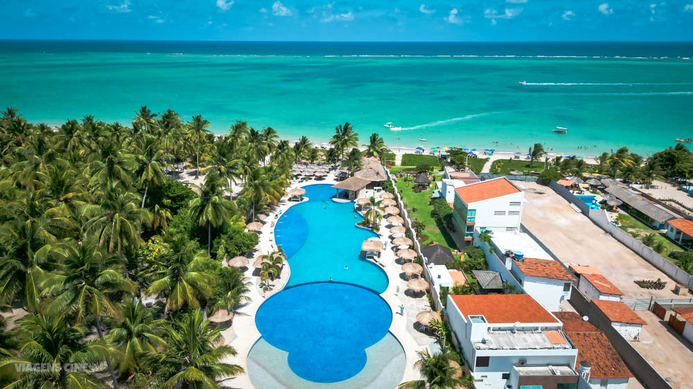 Beach Club na Praia de Ponta de Mangue, em Maragogi