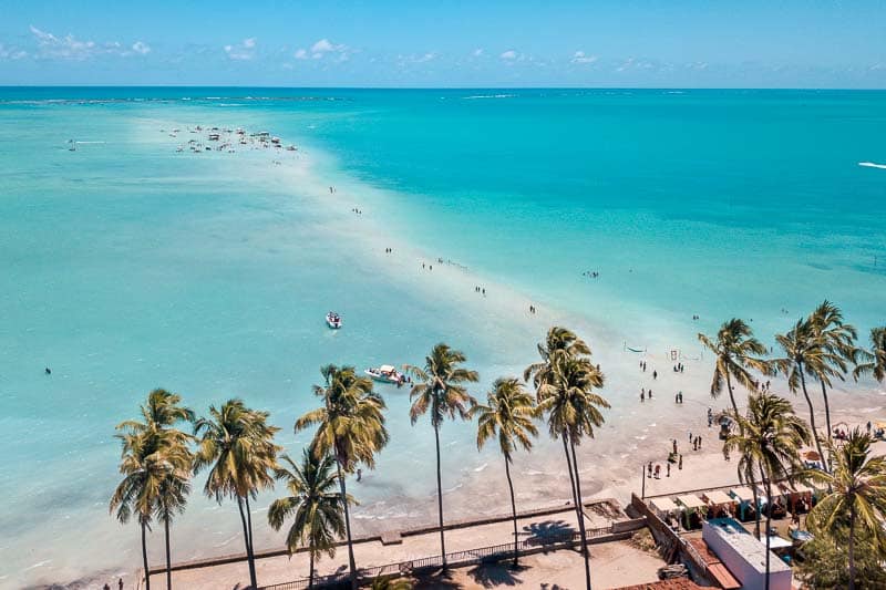 O que fazer em Maragogi Alagoas: Melhores Praias - Caminho de Moisés