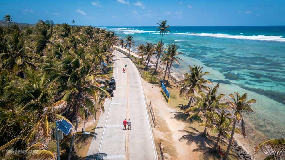 A volta na Ilha de San Andrés permite conhecer praias incríveis