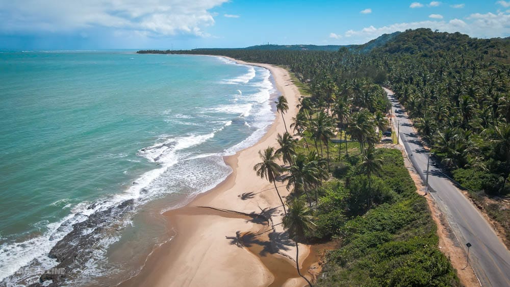 Melhores Praias de Japaratinga: Barreira de Boqueirão