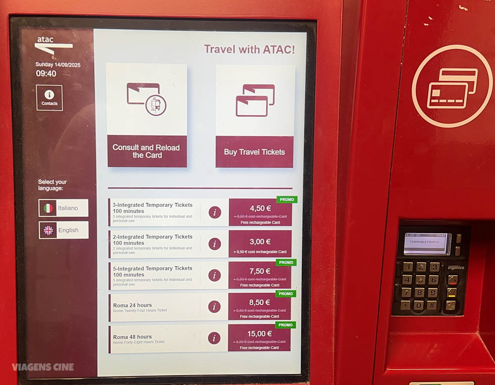 Como se Locomover em Roma